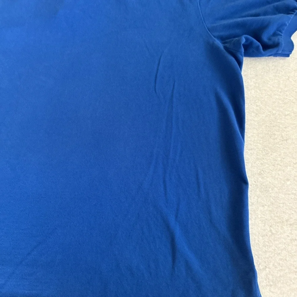 Polo Ralph Lauren Polo Blue Shirt Men's Big 3X 3XB Big Green Pony #3 Preppy